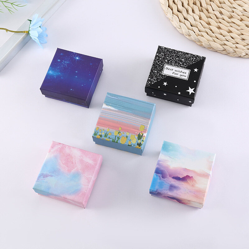 Jewelry Box Packaging Box Organizer Case Storage Container Jewellery Packaging