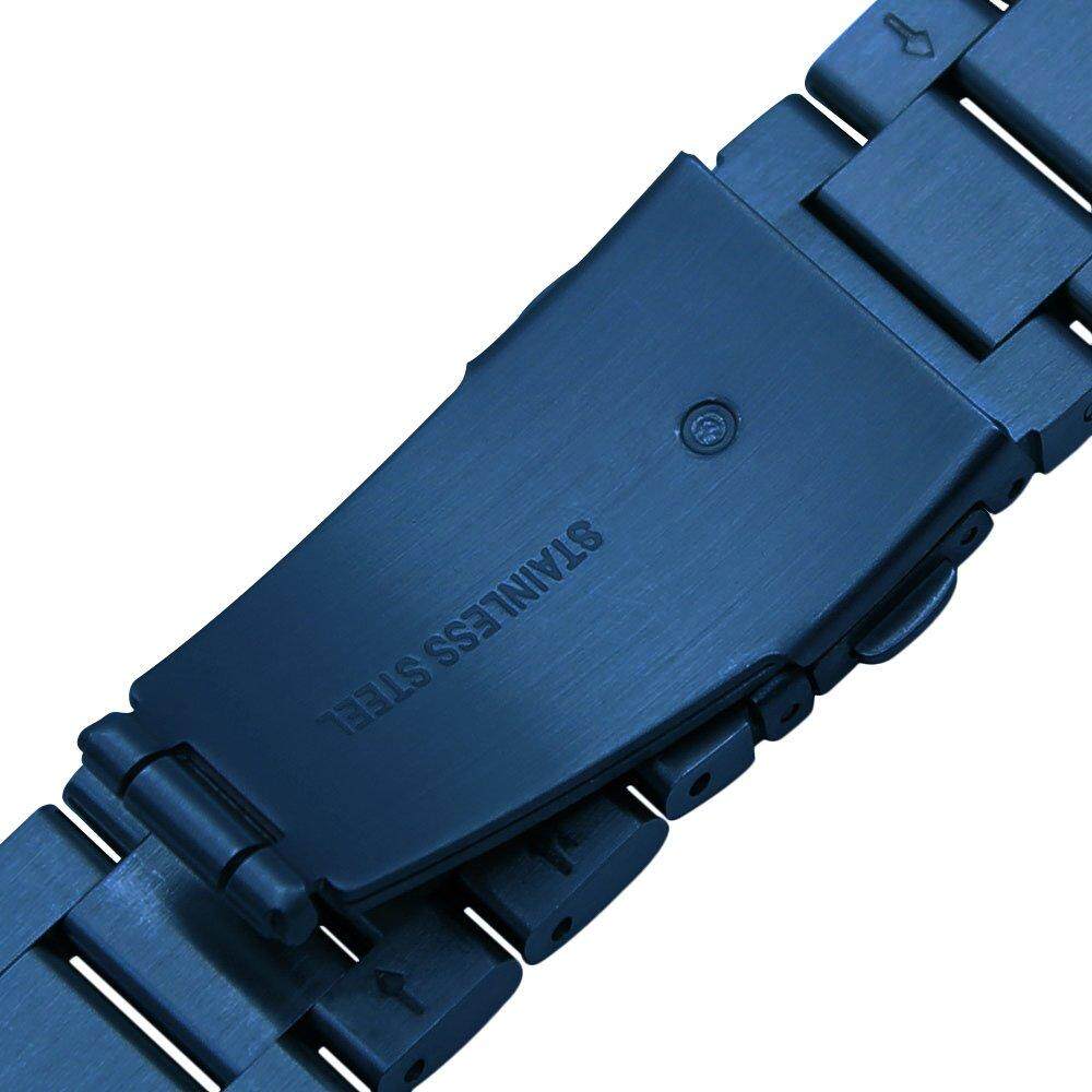 2 Pcs / สาย นาฬิกา 20mm Stainless Steel Metal Watch Strap+ Milanese ...