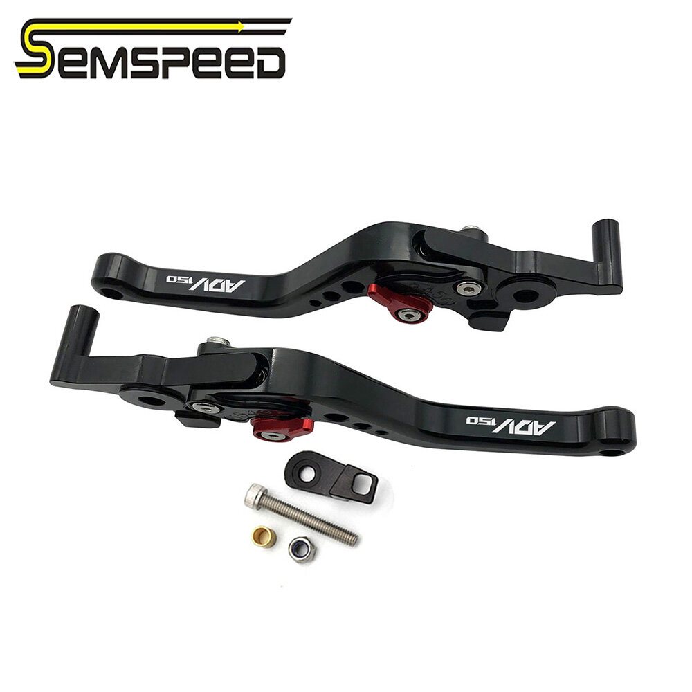 SEMSPEED Motorcycle Brake Clutch Levers Handle Parking Lever For Honda ADV150 ADV 150 2019-2022