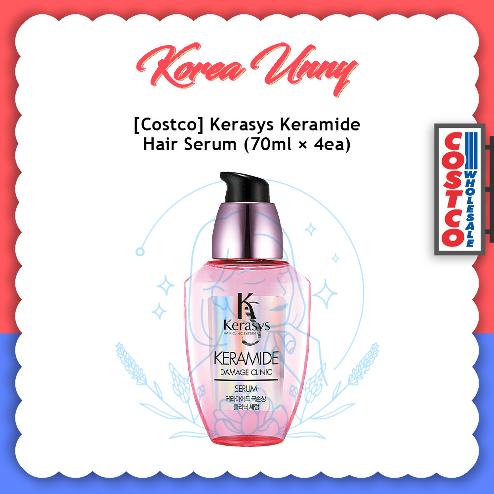 [Costco] Kerasys Keramide Hair Serum 70ml X 4 Lazada