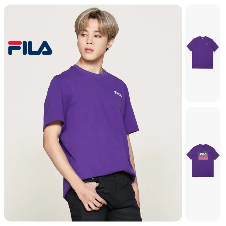 fila purple t shirt