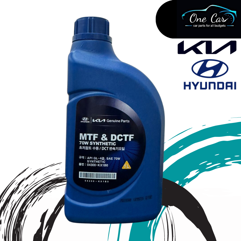 Hyundai Kia MTF & DCTF 7SPEED Automatic Transmission Oil GL4 SAE70W (1L ...