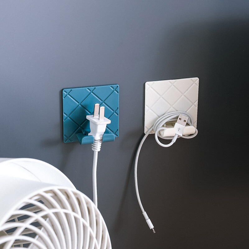 Thợ Săn Trong Mơ, 5 Cái Móc Treo Có Thể Gập Lại Giá Đỡ Dây Gấp Gắn Tường Giá Đựng Phích Cắm An Toàn Chống Ẩm Tự Dính Móc Treo Trong Nhà Bếp 2021