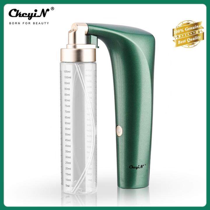 CkeyiN Dụng Cụ Phun Oxy Nano 50Ml, Bình Xịt Làm Đẹp Da Mặt Tần Số Cao Và Áp Lực Cao Nồi Hấp Dưỡng Ẩm Cầm Tay Dưỡng Ẩm Sâu, Mở Lỗ Chân Lông Và Kiểm…