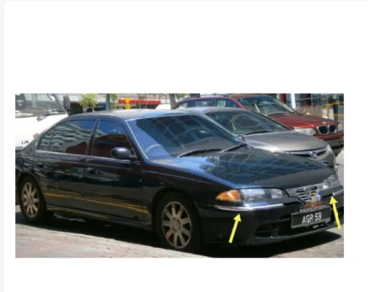 PERDANA PERDANA V6 SIDE BUMPER MOULDING LINING BLACK REAR LH