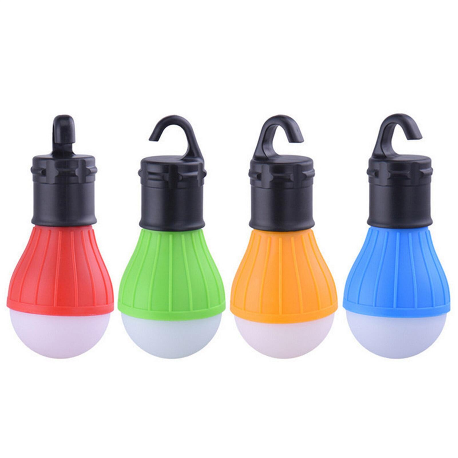 LED Bulb Mini Portable Lighting Lantern Tent Light Emergency Lamp Waterproof Hanging Hook Flashlight Camp Light Outdoor Lighting