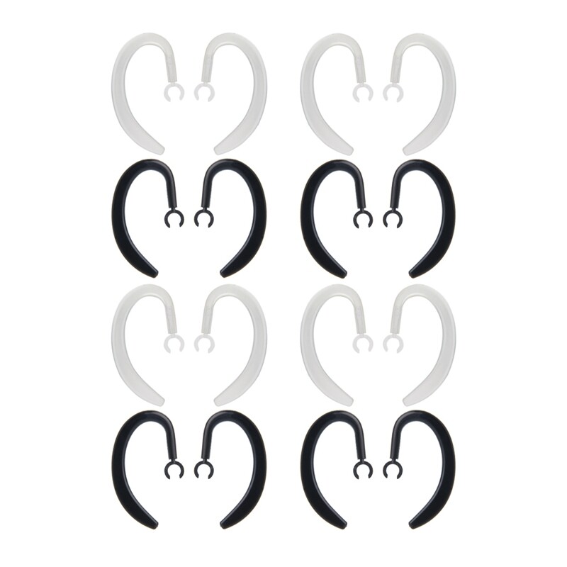 1 Pair Rubber Rotary Retractable Earhook Earloop For Bluetooth-compatible