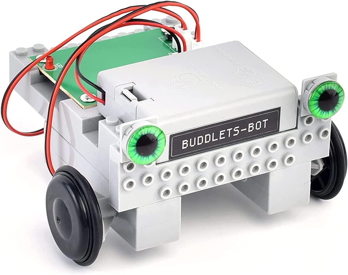 Buddlets-Bot Robot Đồ Chơi Kit Cho Trẻ Em Lứa Tuổi 8-12-Gốc Mã Hóa Robot Đồ Chơi Xe Hơi Cho Người Mới Bắt Đầu-Kỹ Thuật Tự Làm Xây Dựng Kit Với Giọng Nói, Mã Hóa & Ứng Dụng Robot Điều Khiển