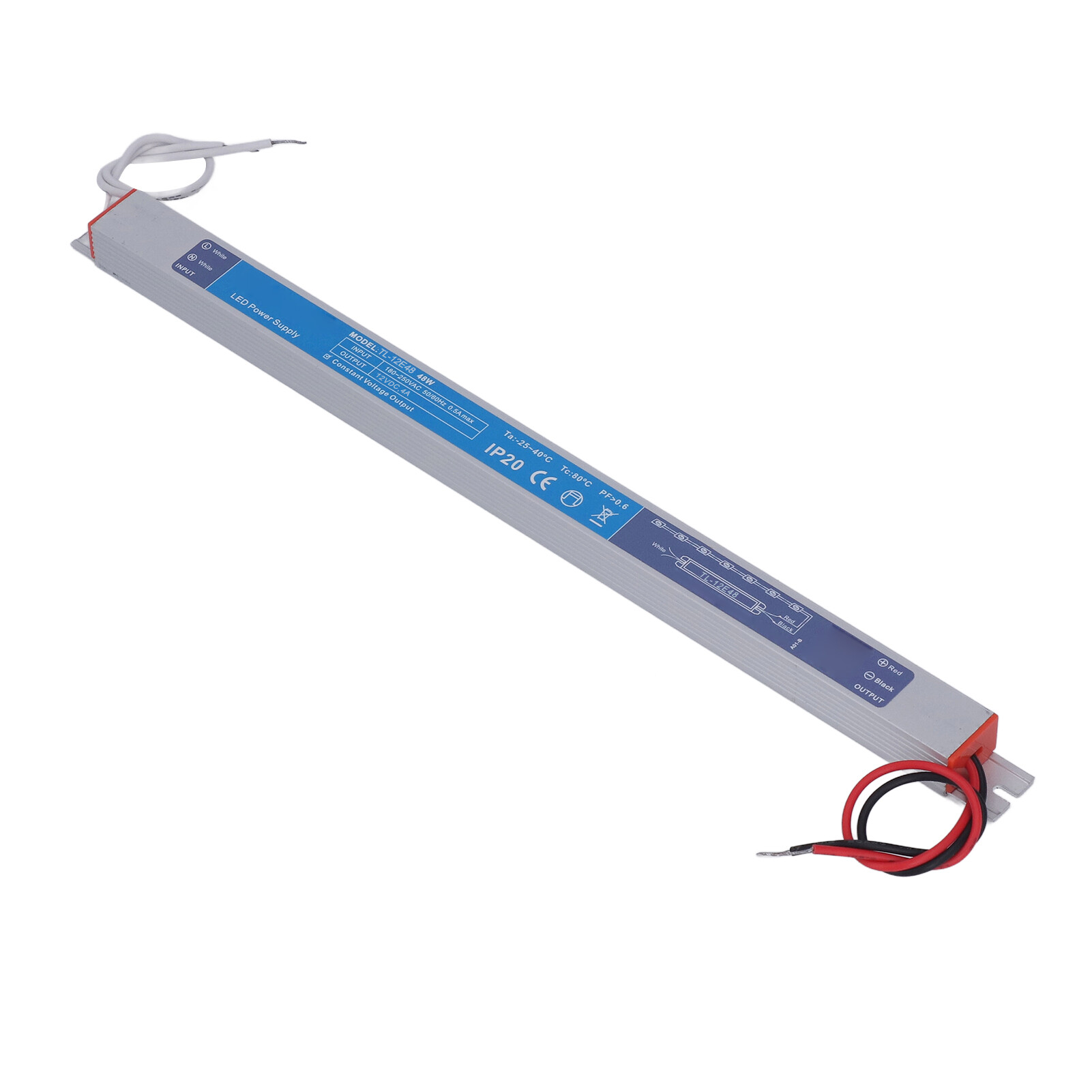 LED Power Supply 180‑250VAC Input 45W Output Light Strip Switching Converter Regulator Driver
