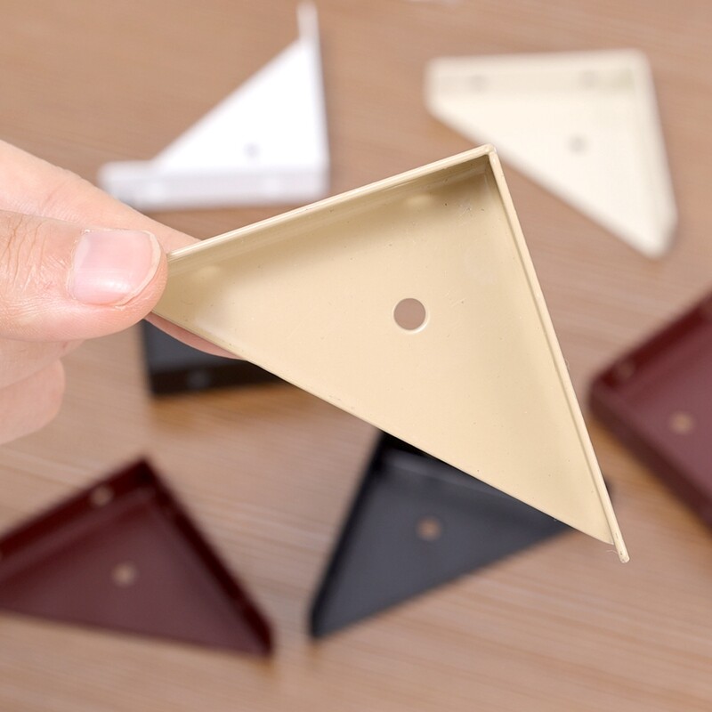 1-5 cái ốc vít đế Góc góc bảo vệ nặng góc hình tam giác bên phải đứng hỗ trợ đồ ngũ kim đồ nội thất tủ