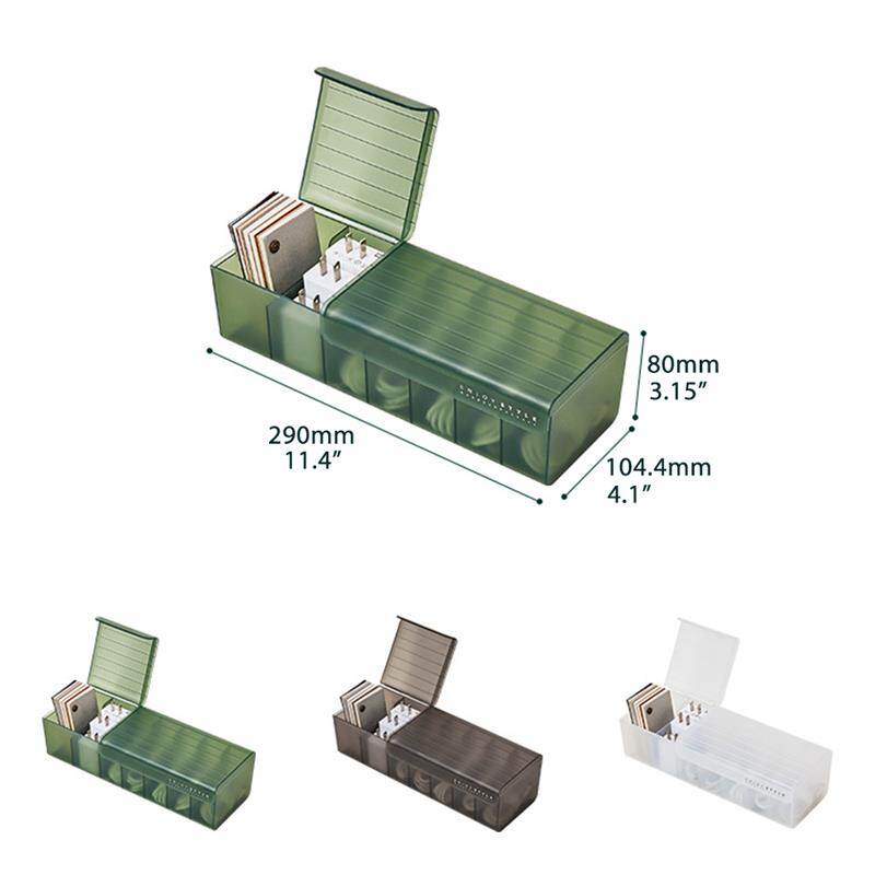 Hộp Đựng Dây Cáp Dữ Liệu Để Bàn Bộ Sạc Điện Thoại Di Động Hộp Sắp Xếp Dây Cáp Sạc Hộp Đựng Dây Nguồn