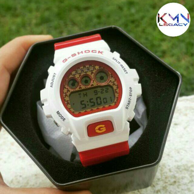 Casio G Shock Dw 6900 Red Star Cermin KACA Lazada