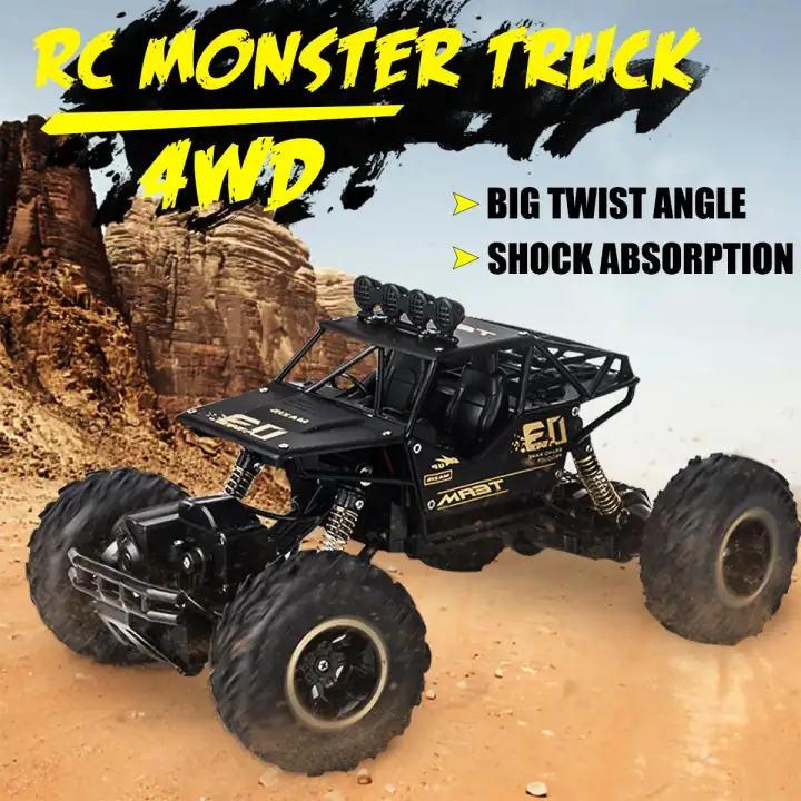 kereta control monster truck