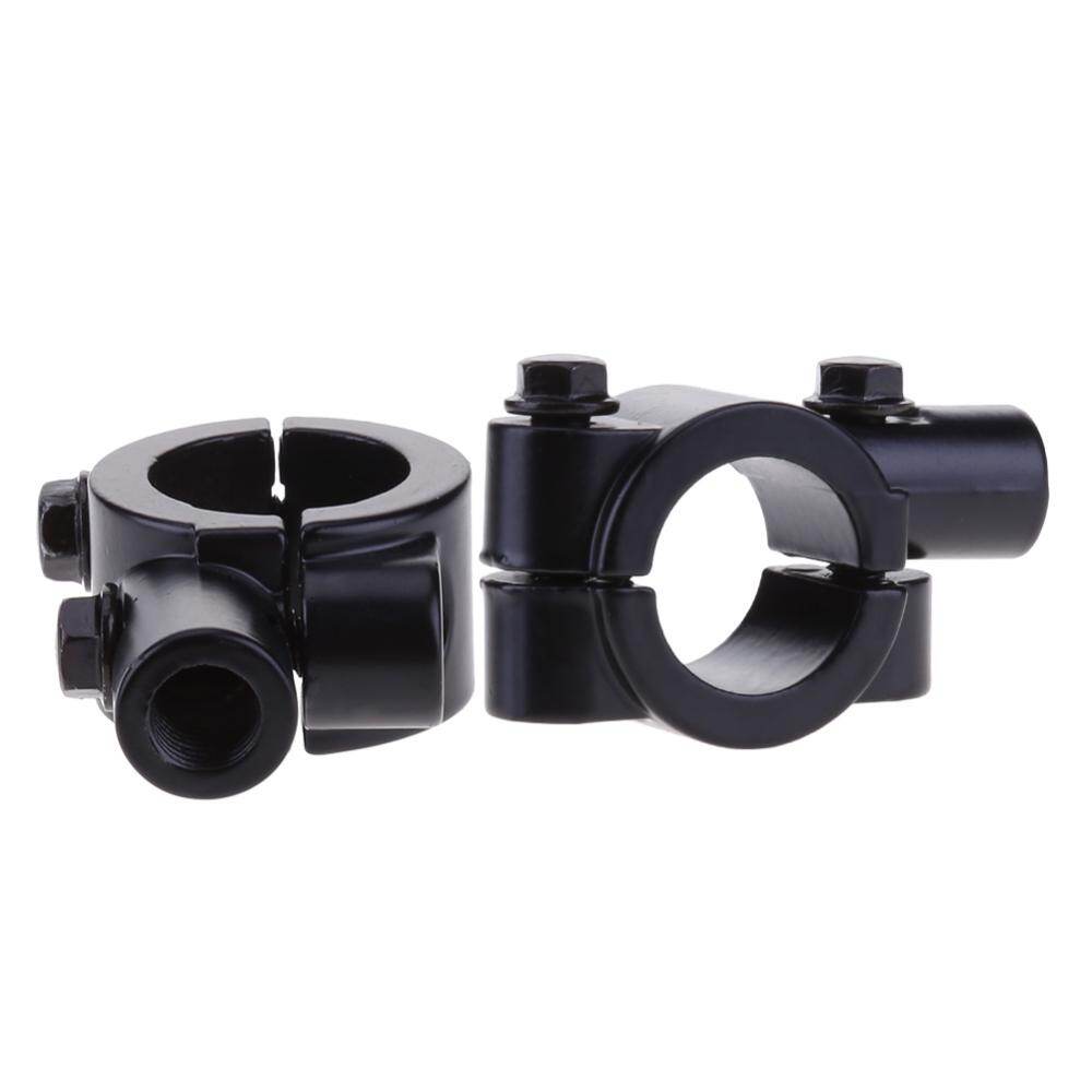 2 cái Kính Chiếu Hậu Xe Máy Giá treo gương chủ 22mm tay nắm mô tô giá treo gương kẹp gắn dễ dàng cài đặt phụ kiện