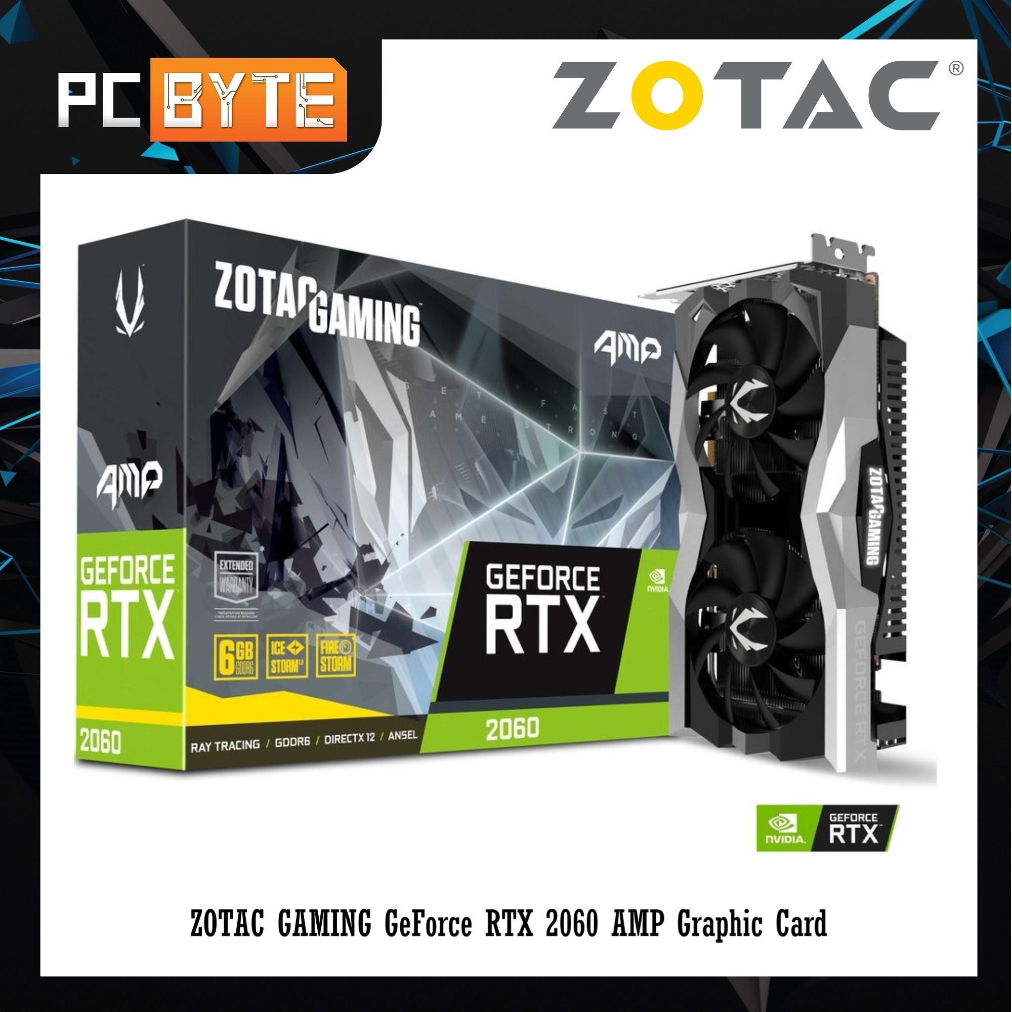 Zotac Rtx Nvidia 2060 Zotac 2060 Amp Edition Zotac Rtx 2060 6gb