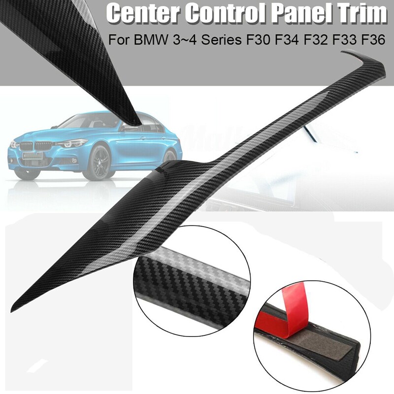 20 PCS Carbon Fiber Style ABS Plastic Interior Trim for F30 / F32 BMW 3 Series 4 Series