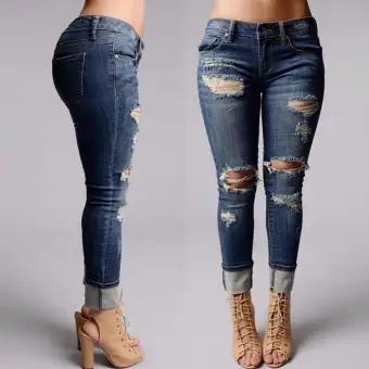 women slim jeans