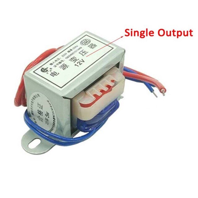 EI41 5W Power Transformer Input AC 220V/380V~50Hz Output AC Single/Dual ...