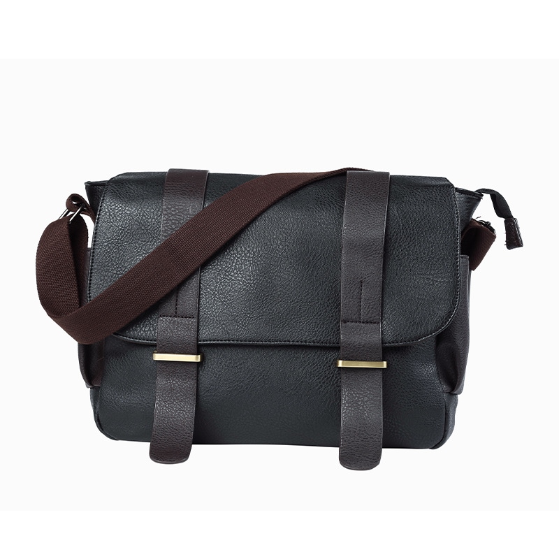 ✗✣∈ The fashion leisure canvas shoulder bag male han edition computer bag file bag bag student bag men's bags