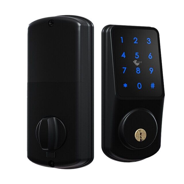 WAFU Smart Door Lock Automatic Fingerprint Password Swipe Key Remote