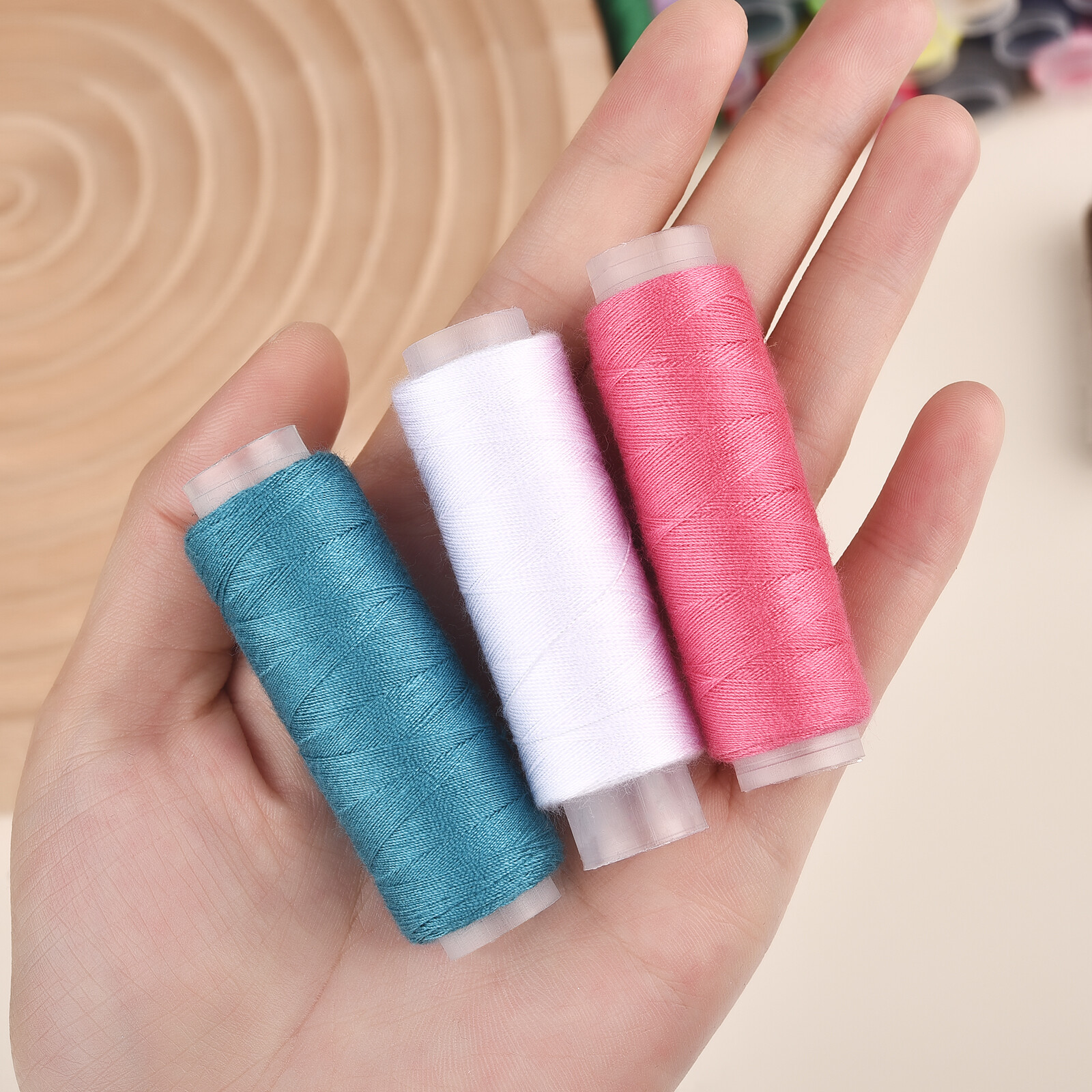 39 Color Household Handmade Sewing Thread DIY Small Axis Hand Sewing Thread Sewing Accessories