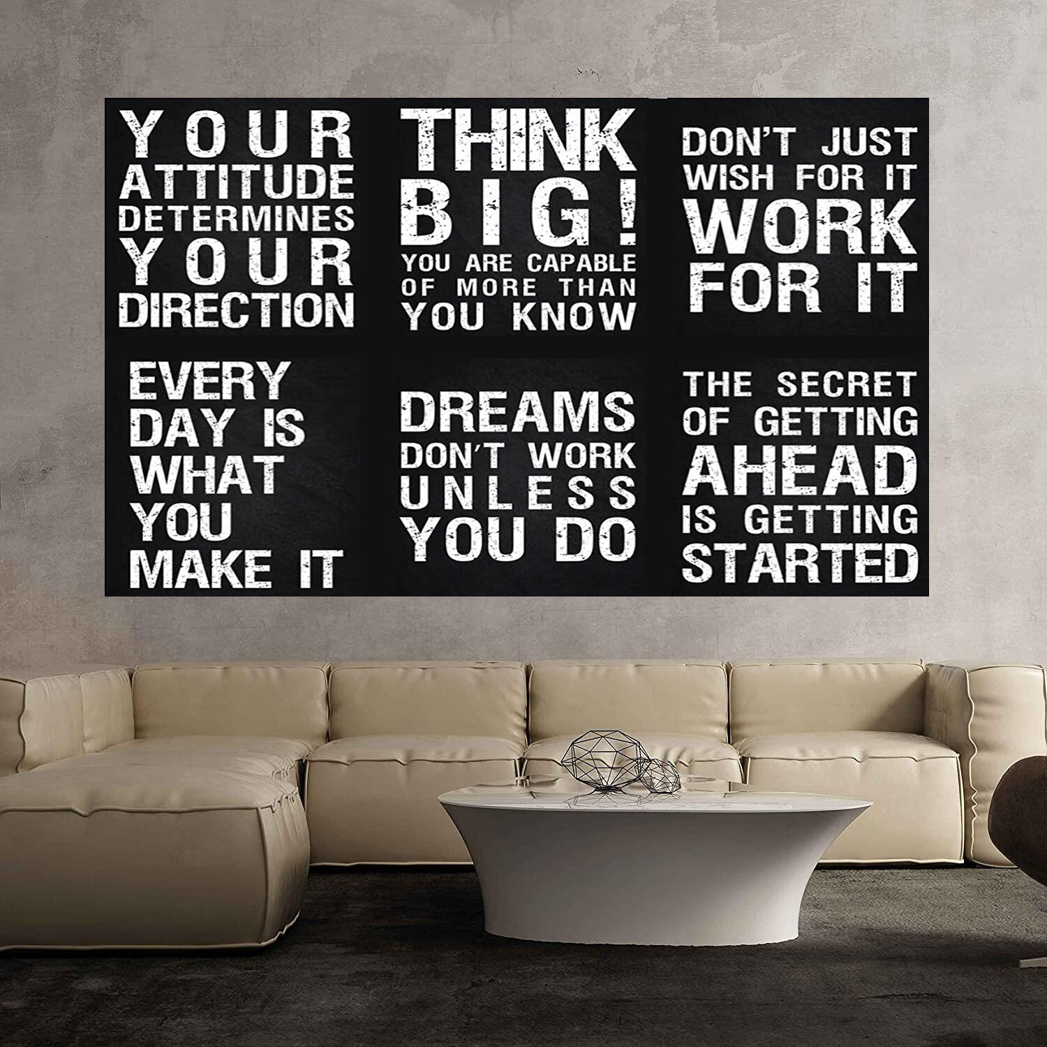 Office Decor Motivational Wall Art Poster 12x8 Inches Inspirational Office Decor Motivational Wall Art Poster 12x8 Inches Inspirational