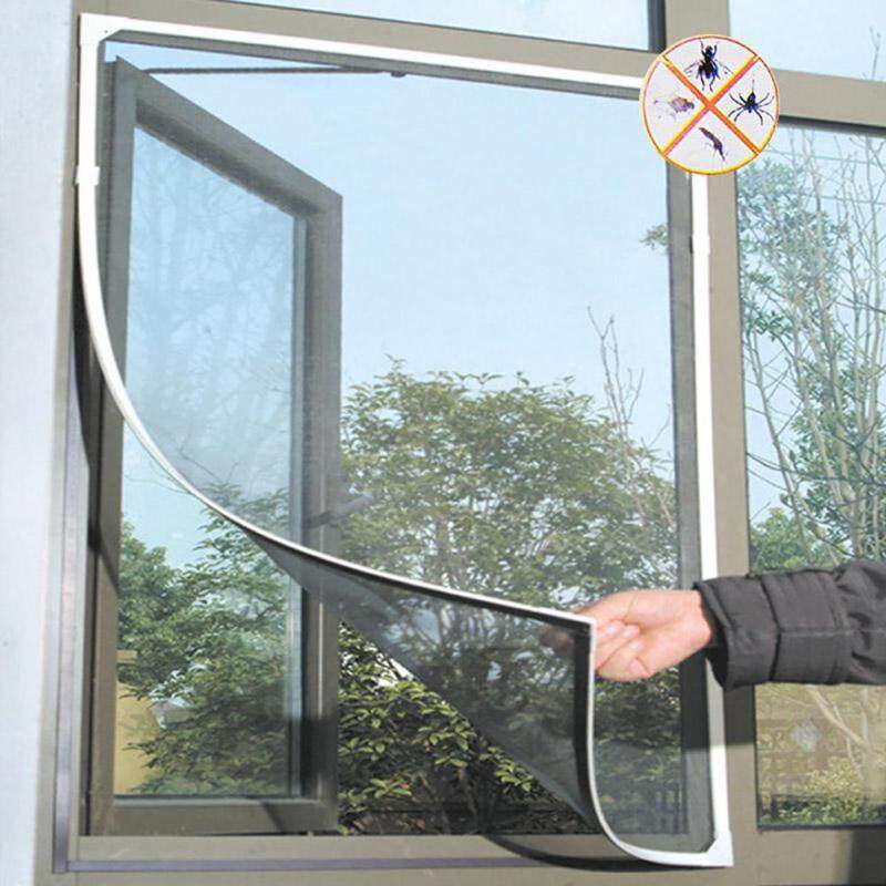 Cửa Sổ Chống Muỗi 150Cm * 200Cm Màn Hình Lưới Phòng Màn Chống Muỗi Rèm Lưới Bảo Vệ Màn Hình Bay Inset