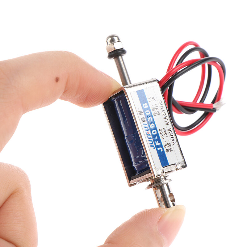 HITN Nam Châm Điện Từ Đẩy Kéo Mở Khung Điện Từ DC 6V 12V 24V 0530B
