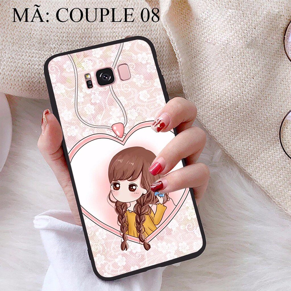 Ốp lưng Samsung S8 Plus viền dẻo TPU BST Ốp cặp