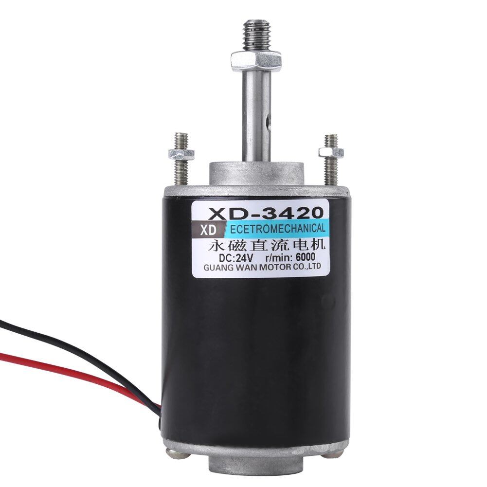 Spptty Motor, Permanent Magnet DC Motor, XD-3420 12/24V 30W Permanent Magnet Dc Motor High Speed Cw Ccw - View #3