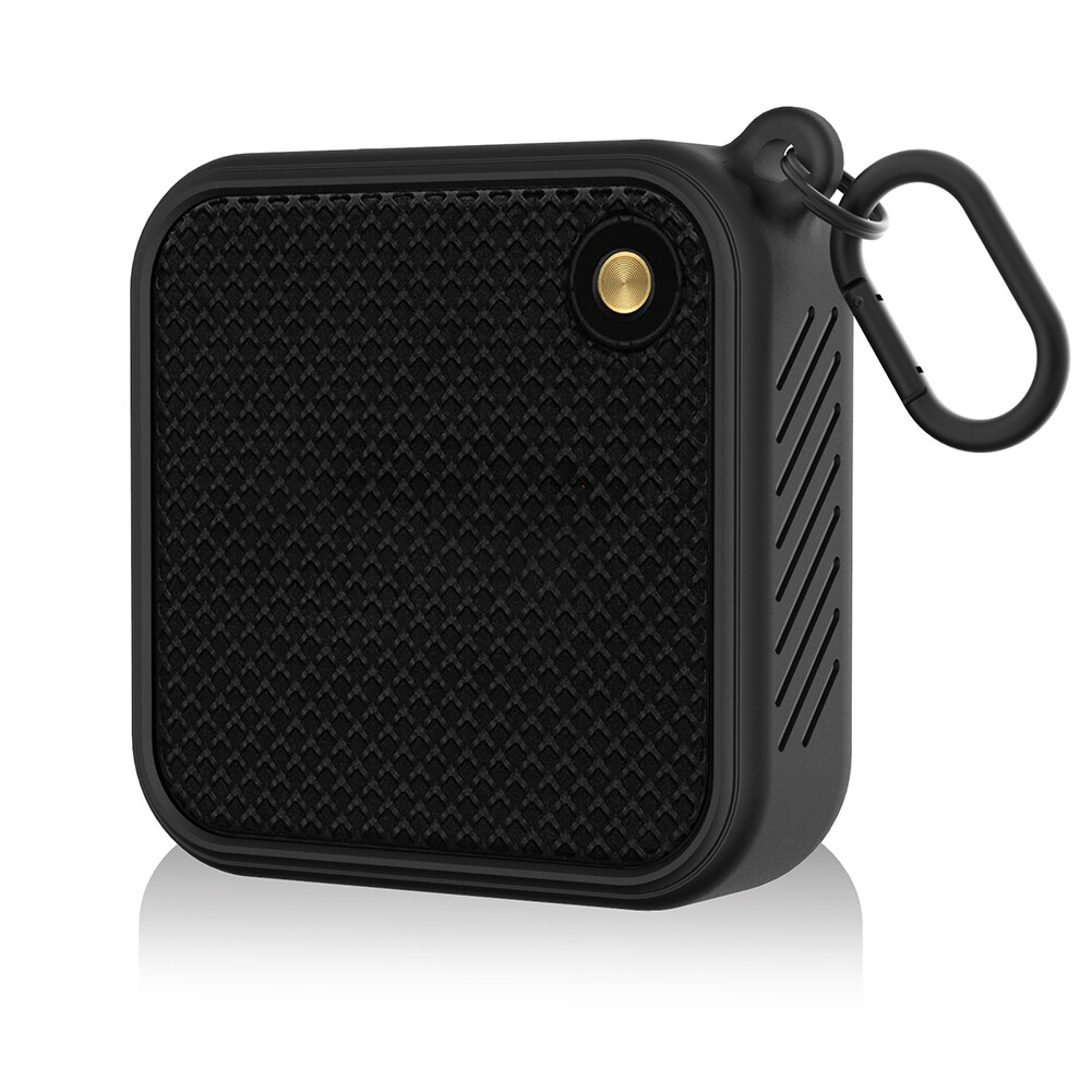 Storage Case Portable Speaker Protective Box Silicone Shockproof Anti-fall Accessories with Metal Hook for Marshall Willen
