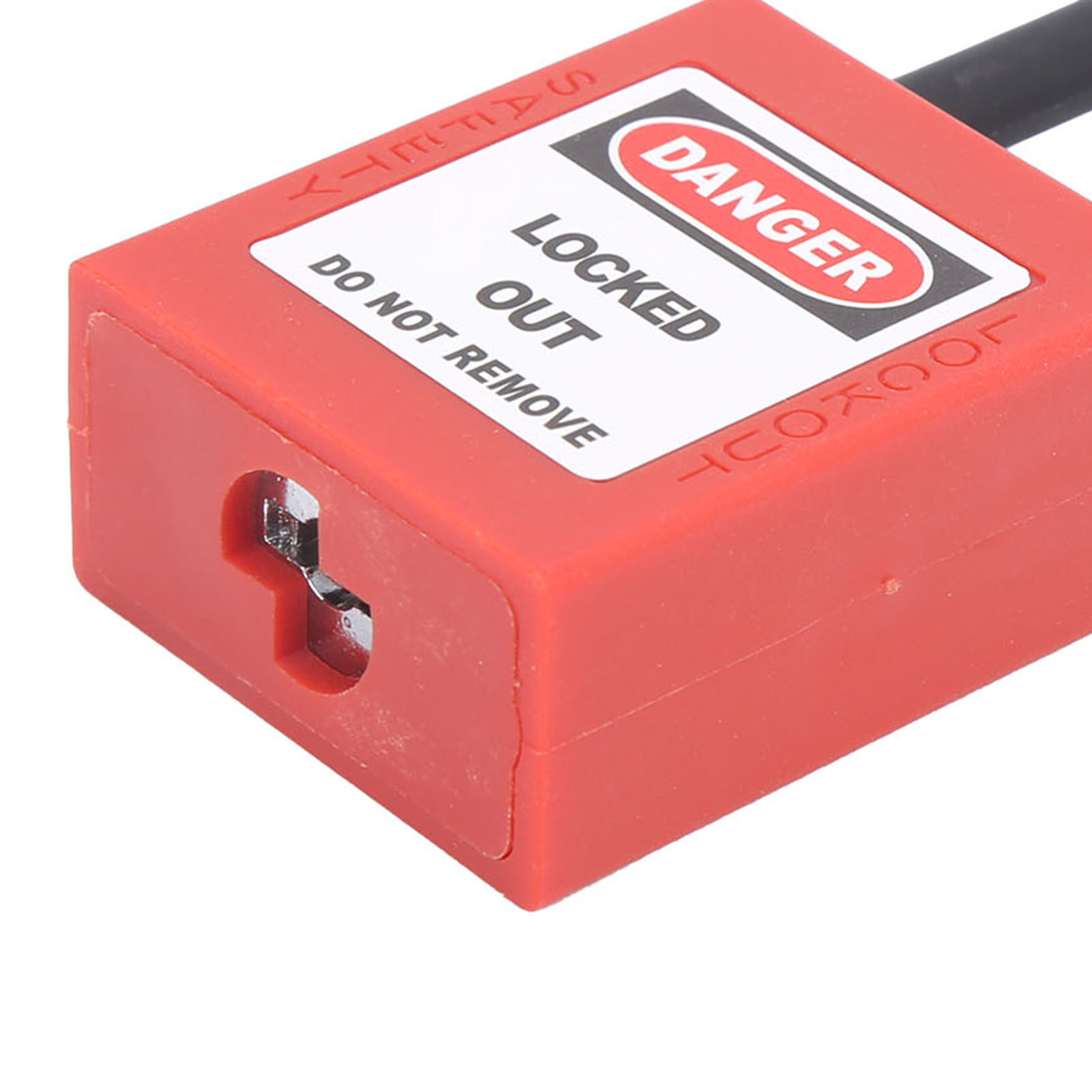 Electrical Padlock, Durable Lockout Tagout Lock Corrosion Resistant for Equipment Maintenance Shutdown and Lockout for Isolation Level Locking