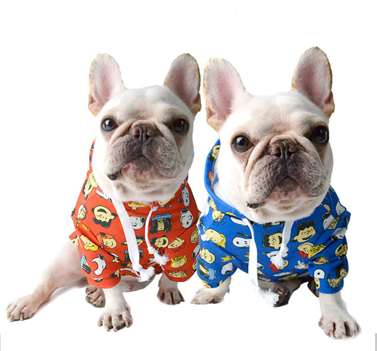 DY LOVING Cute Cartoon Style Pet Clothes Cartoon Character Printed Dog Shirt for Shih Tzu Teddy Puppy Kitten