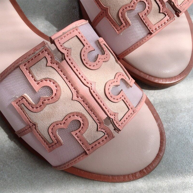 Tory Burch Korean style flat sandals-Intl