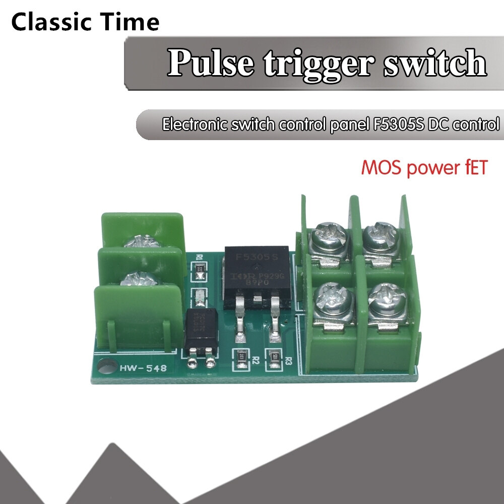 Dc 5v-36v electronic pulse trigger switch control panel mos fet field effect module driver for led motor pump