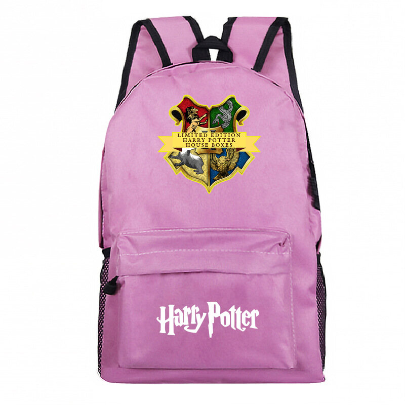 Harry Potter Women Men Cartoon Backpack Fashion Backpack Campus Student School Backpack Travel Backpack Sports Backpack