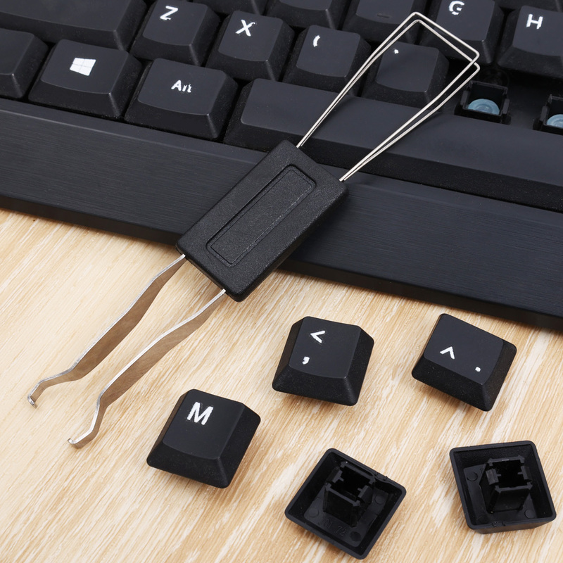 2 trong 1 phổ Bàn Phím Cơ key cap puller Keycap trục Remover Key board nút vắt thay thế dụng cụ vệ sinh