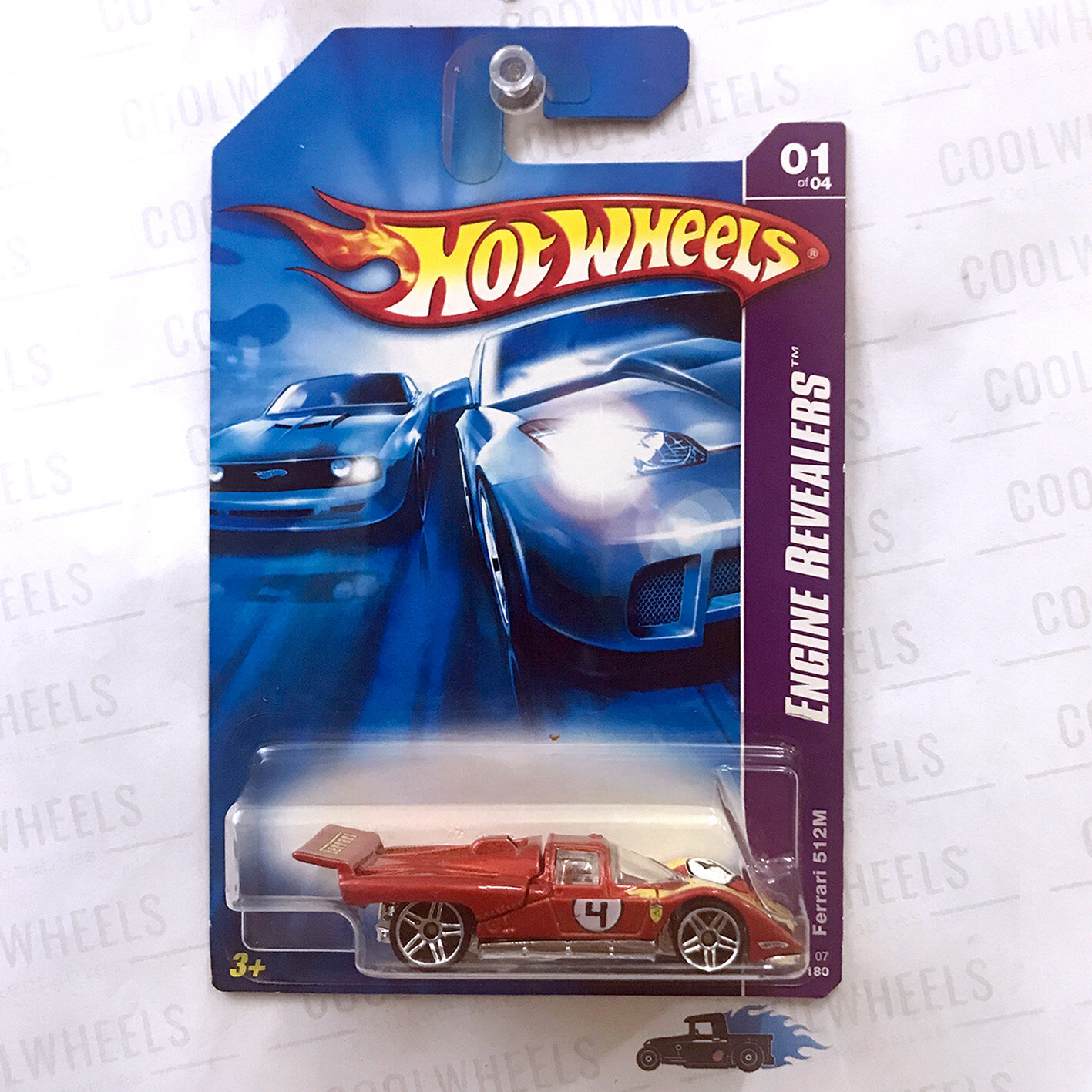 ホットウィール フェラーリ 512M ガレージ レッド ホットウィール Hot