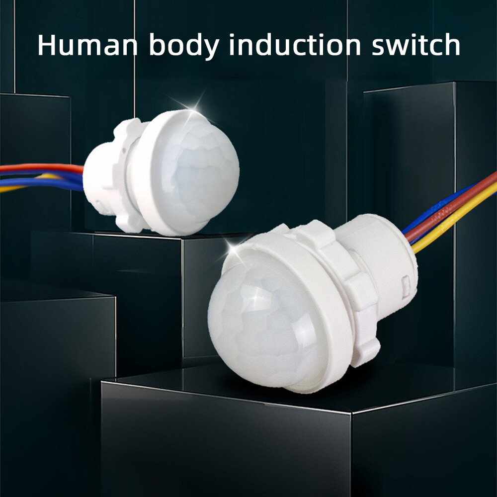 【Seasboat】 AC110-240V /DC12-24V Automatic Sensor Light Switch LED Human Motion Sensor Infrared Motion Sensor Detection