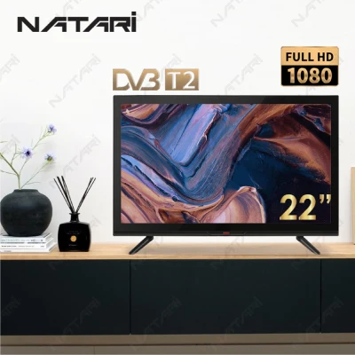 Natari Digital TV 22 inch Full HD LED TV (DVB-T2) Built-in MYTV