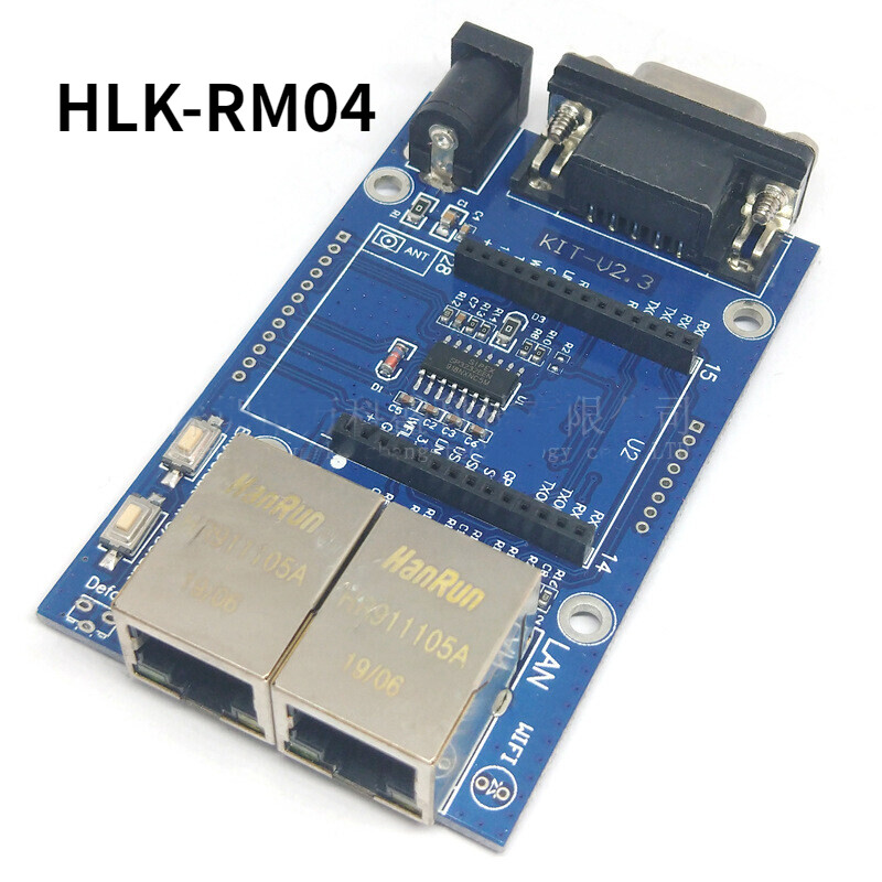 Hlk-rm04 tcp ip ethernet converter module serial uart rs232 to wan lan wifi