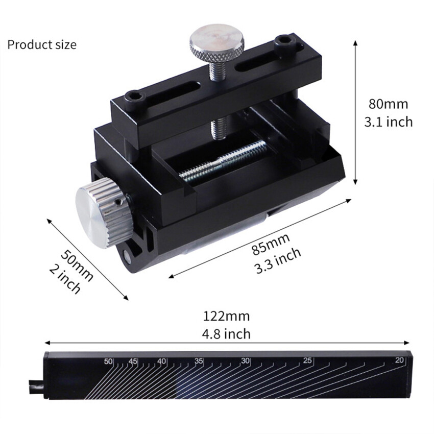 New Stainless Steel Sharpener K/N/I/F/E Sharpener Blade For Wood Chisel Honing Angle Guide Sharpening Sharpener Jig Roller