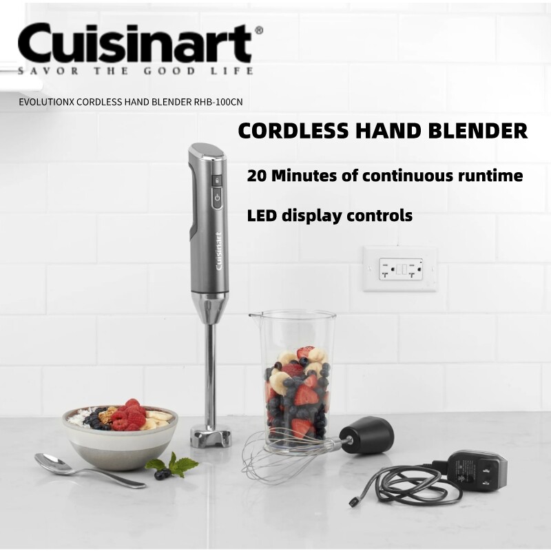 Cuisinart EVOLUTIONX CORDLESS HAND BLENDER RHB100CN Lazada PH