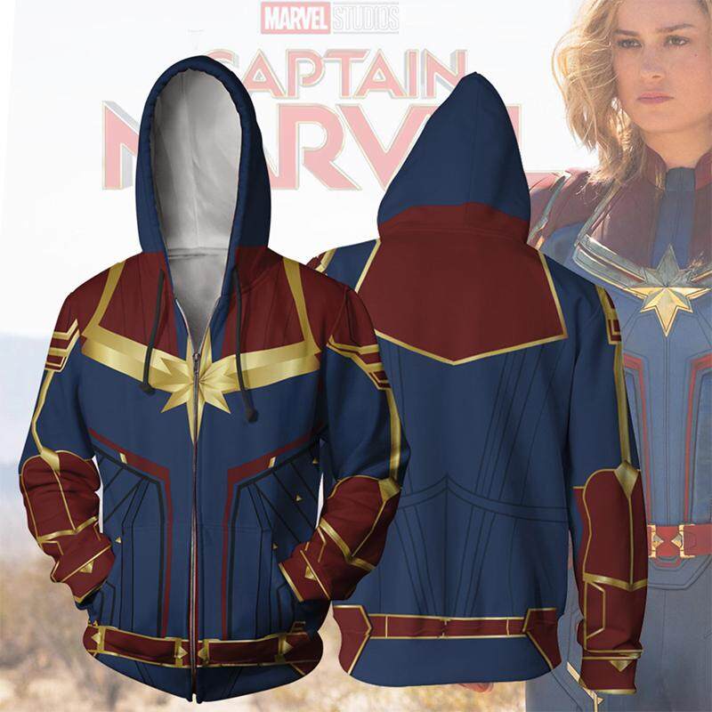 marvel zipper hoodie