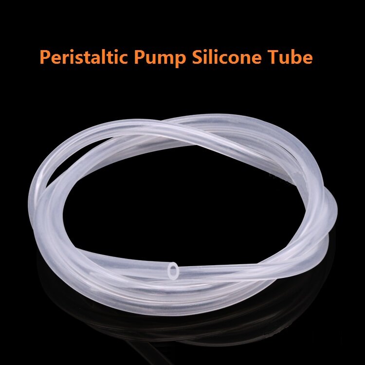 Various Sizes  Peristaltic Pump Silicone Tube Hose  Food Grade Soft Flexible Tubing Pipe Water Connector Transparent -2Meters