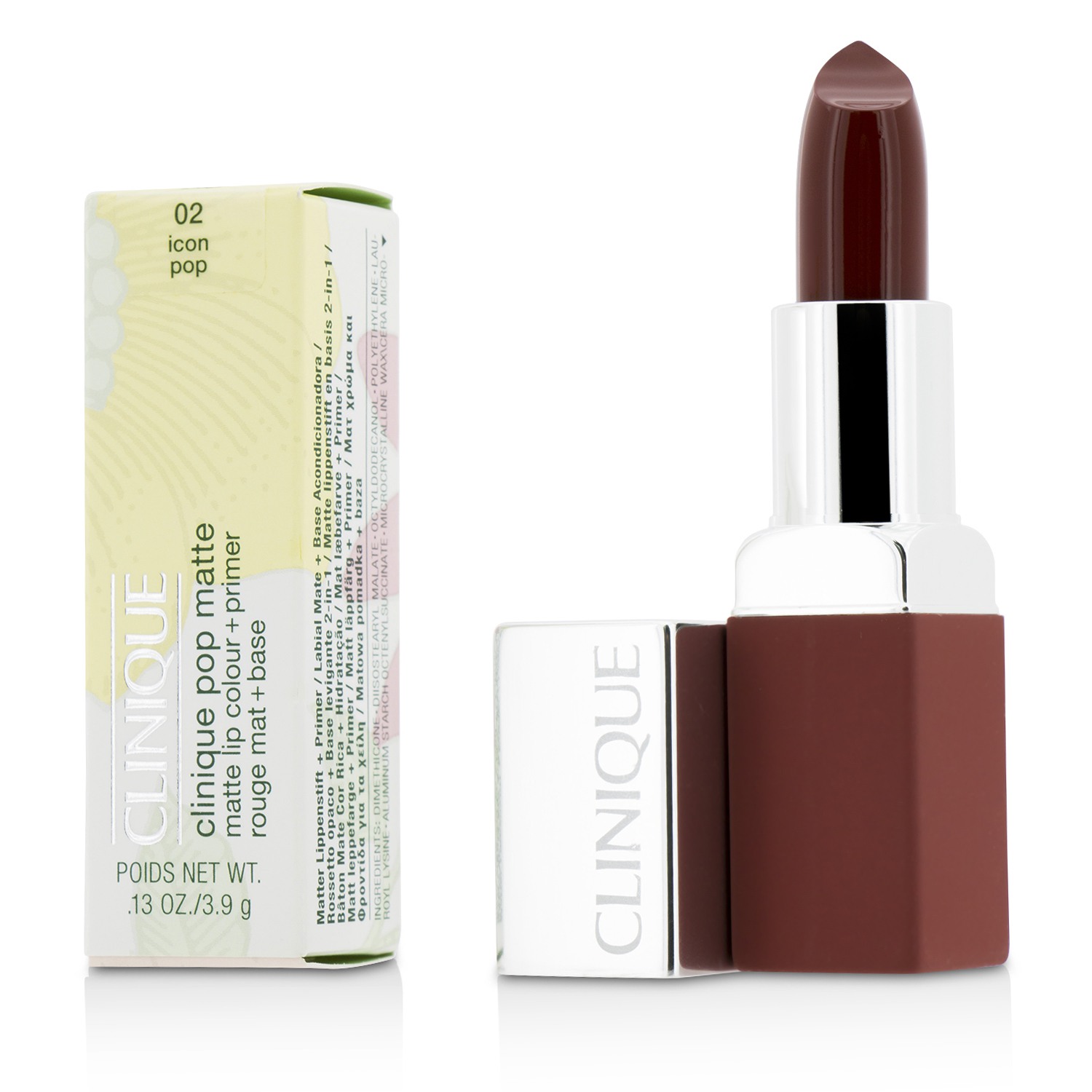 Clinique Pop Matte Lip Colour Primer 02 Icon Pop 39g013oz 