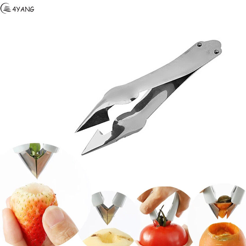 Stainless Steel Cutter Pineapple Eye Peeler Pineapple Seed Remover Slicer Clip Home Kitchen Fruit Tools