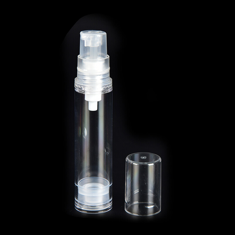 Nofui 1pc 5 10 15ml Empty Airless Pump Bottles Cosmetic Lotion Container Travel Use
