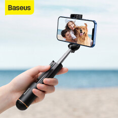 Baseus Gậy Selfie Bluetooth Tay Cầm Xách Tay Camera Điện Thoại Thông Minh Chân Máy Với Điều Khiển Từ Xa Không Dây Cho iPhone Samsung Huawei Android