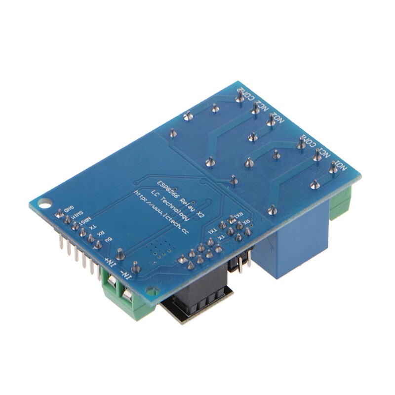 Mô-đun Rơle WIFI, Bộ Điều Khiển Ứng Dụng ESP8266 IOT, 2-Kênh Dành Cho Nhà Thông Minh 12V